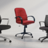 Ergonomic office chair with adjustable features and breathable mesh back